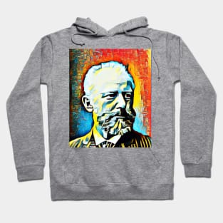 Pyotr Ilyich Tchaikovsky Abstract Portrait | Pyotr Ilyich Tchaikovsky Artwork 3 Hoodie